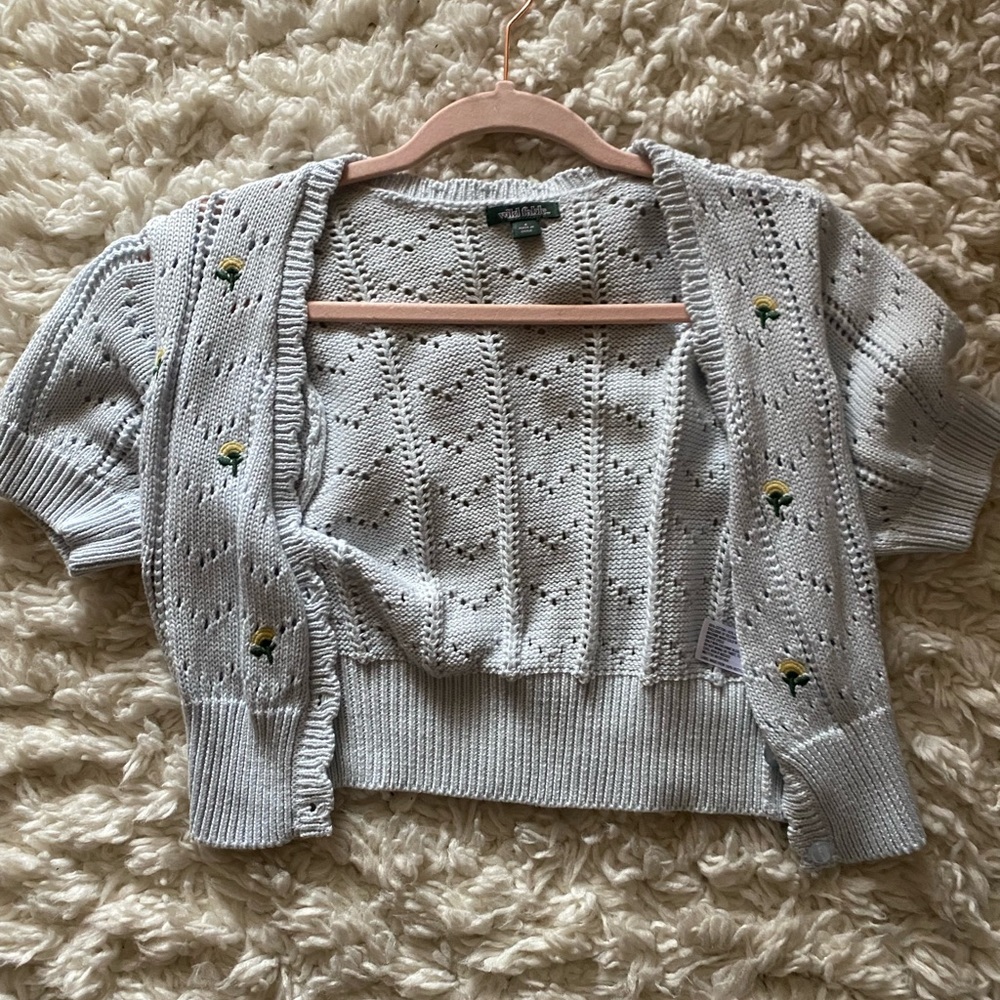 Wild Fable Spring Knit cropped camisole. size S